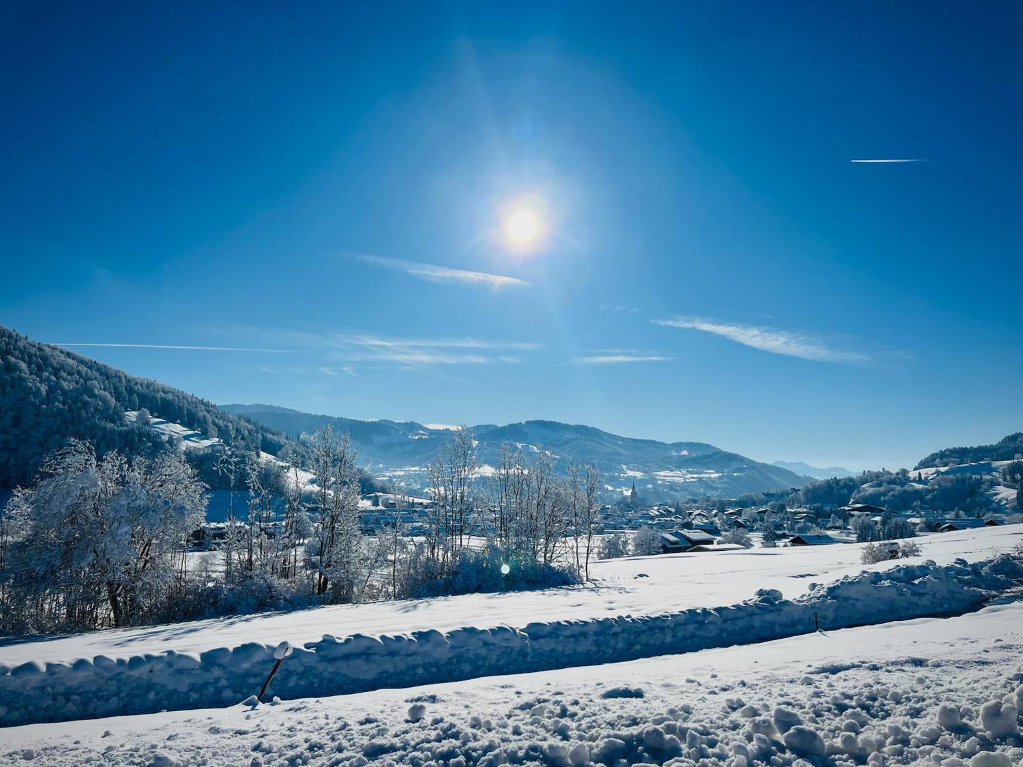 Ferienwohnung Sonneck Oberstaufen Esterno foto